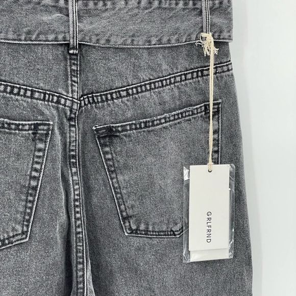 Grlfnd- Denim High waist Grey jeans Sz XS - Picture 7 of 13